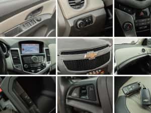Cruze -euro 5- automat - pilot- piele - navigatie - scaune incalzite - revizie efctiata/ carte service -senzori ploaie / parcare / lumina -recent adus — miniatura 8