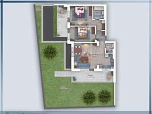 AP. 3CAM.+CURTE (85MP) - POZITIONAT SUD-EST / COMISION 0%!