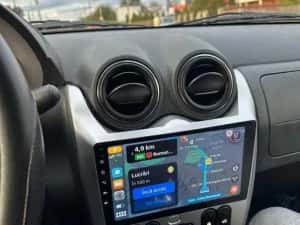 1-8GB Navigatie Android Dacia Logan Duster 9 inch - Carplay Wifi QLED — miniatura 8