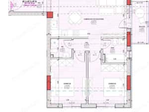 Apartament la cheie cu 3 camere si balcon zona Pictor Brana Selimbar — miniatura 3