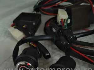 Kit Incalzire Scaune  Carbon - buton 6 trepte LUXURY -ROSU — miniatura 5
