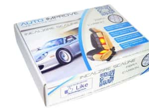Kit Incalzire Scaune  Carbon - buton 6 trepte LUXURY -ROSU — miniatura 8