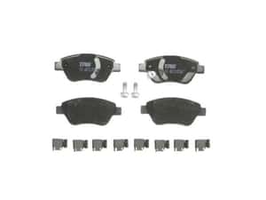 Set placute frana punte fata Opel Corsa C, Corsa D; Adam 2012-2019, pentru discuri de frana ventilat de 257 mm; TRW — miniatura 6