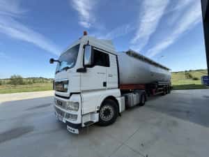 Vand Ansamblu: MAN TGX 18.440 EEV Euro 5  Si Cisterna Silo  Benalu — miniatura 10