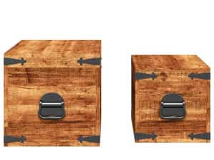 Set de cutii de depozitare 2 piese — miniatura 9