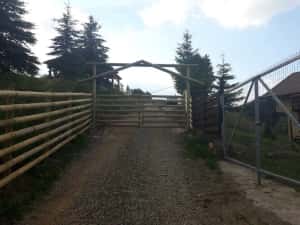 Stalpi rotunzi pentru gard din lemn tratat — miniatura 7