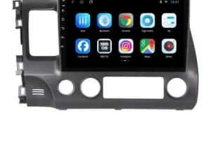 NAVIGATIE Android 14 Honda Civic 2005 - 2012  4Gb Waze CarPlay +CAMERA