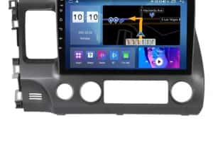 NAVIGATIE Android 14 Honda Civic 2005 - 2012  4Gb Waze CarPlay +CAMERA — miniatura 9
