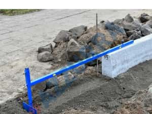 Rigla de trasat UNGHI si LUNGIME PAVELE dale cleste ciocane — miniatura 6