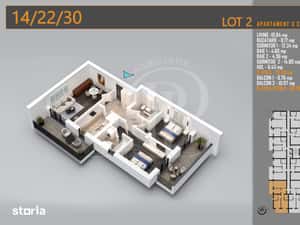 Apartament 3 camere Titan Th. Pallady-Sector 3-Metrou Teclu — miniatura 5