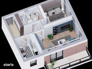 Apartament  2 camere Galata , 56 metri, etaj 5 Cod:154714 — miniatura 4