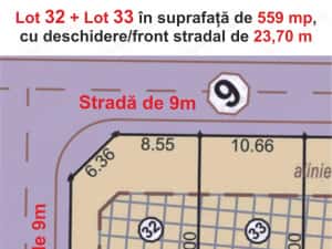 Vând teren intravilan pentru casa TA în Sibiu, str Viile Sibiului.