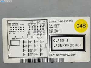 Unitate Radio CD Player RCD 310 Volkswagen Passat B7 2010 - 2015 Cod 5P0035186 — miniatura 2