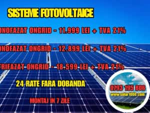 Sistem Panouri Fotovoltaice + Posibilitate Rate - in Toata Tara ! — miniatura 2