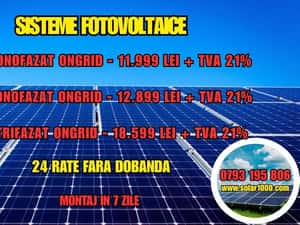 Sistem Panouri Fotovoltaice + Posibilitate Rate - in Toata Tara ! — miniatura 6