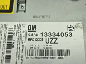 Unitate CD Player auto cu display Opel Astra J — miniatura 2