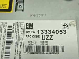 Unitate CD Player auto cu display Opel Astra J — miniatura 6