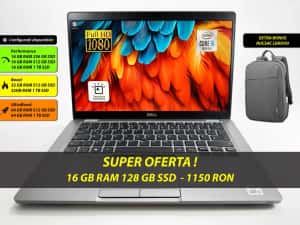 Laptop Dell Intel i5 16 gb ram 128 gb ssd Ecran 14 inch Full HD Slot SIM Modul 4G Gama business ultrabook Windows 11 Factura si Garantie 1 an — miniatura 9