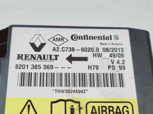Calculator airbag Nissan Qashqai (2) [Fabr 2013-2017] 8201385569 1.5 D — miniatura 3