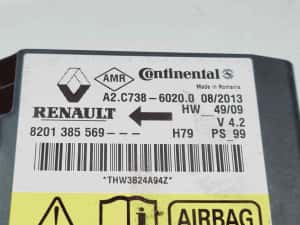 Calculator airbag Nissan Qashqai (2) [Fabr 2013-2017] 8201385569 1.5 D — miniatura 6