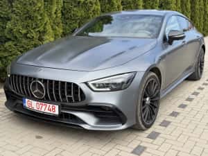MERCEDES BENZ AMG GT 2021 389cp 4Matic Burmaster/Ventilatie/360"/Distronic+/Line&SideAsist/GreyFrozenColor