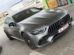 MERCEDES BENZ AMG GT 2021 389cp 4Matic Burmaster/Ventilatie/360"/Distronic+/Line&SideAsist/GreyFrozenColor — miniatura 3