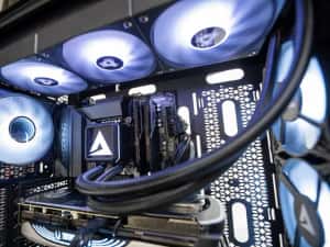 Custom Gaming PC i5 14600K RTX 4070 m.2 1TB 32GB DDR5 B760 Garantie — miniatura 5