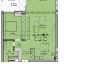 2 camere - Sebastian - Predare in 2027 — miniatura 3