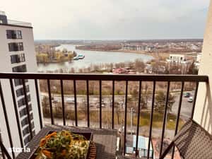 Apartament mobilat cu vedere lac Sisesti Metrou Straulesti 4' — miniatura 4