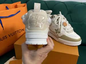 Adidasi Louis Vuitton Skate piele naturala 100% Full Box colectie noua — miniatura 4