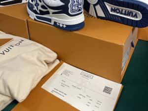 Adidasi Louis Vuitton Skate piele naturala 100% Full Box colectie noua — miniatura 8