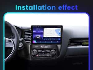 Navigatie Android 14 Mitsubishi Outlander 3 1/8 Gb Waze CarPlay CAMERA — miniatura 3