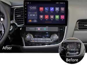 Navigatie Android 14 Mitsubishi Outlander 3 1/8 Gb Waze CarPlay CAMERA — miniatura 9
