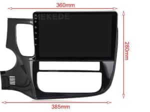 Navigatie Android 14 Mitsubishi Outlander 3 1/8 Gb Waze CarPlay CAMERA — miniatura 10