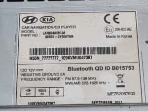 Navigatie Hyundai IX35 2010 - 2019 (1452) 965602Y500TAN — miniatura 9