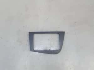 Rama ornament trim Radio cd-player navigatie Seat Leon 1P gri argintiu — miniatura 8