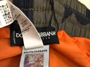 Dolce Gabbana short baie S si M, autentic, retail 460 euro — miniatura 4