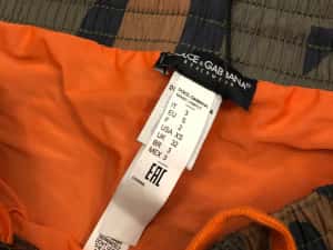 Dolce Gabbana short baie S si M, autentic, retail 460 euro — miniatura 6