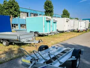 Remorca auto 750 kg, carte RAR, posibilitate finanțare — miniatura 3