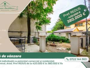 Casă individuală cu potențial comercial și rezidențial, Ultracentral, Arad