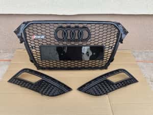 Grila grile Audi A4 B8 facelift 2012-2015 RS LOOK — miniatura 2