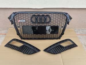 Grila grile Audi A4 B8 facelift 2012-2015 RS LOOK — miniatura 7
