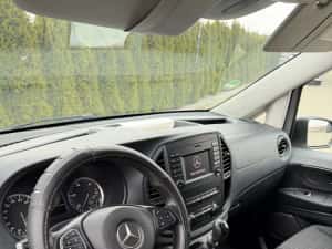 Mercedes Vito-2017-116 Cdi //2.2  163 cai//Webasto/ Ac/ navi/ Bt/ comenzi volan/ cârlig/ 3 locuri/ dubă/ Autoutilitară — miniatura 3