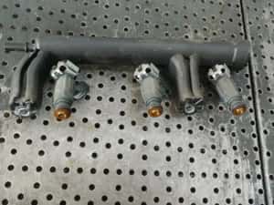 rampa cu injectoare 1.2 b hm05 peugeot 208 citroen c3 3 9816955780 0280157127 — miniatura 2