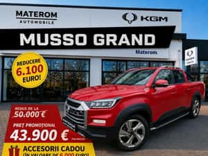 Materom Automobile Brașov vinde KGM - MUSSO GRAND