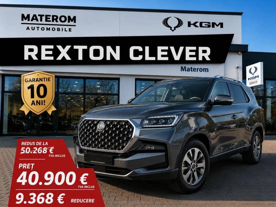 Materom Automobile Brasov vinde KGM - SsangYong REXTON - GARANTIE 10Ani ! — fotografie 1 din 7
