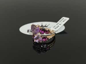Bijuteria Royal CB : Inel dama aur 18k 9,46gr 10 diamante naturale — miniatura 3