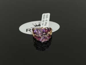 Bijuteria Royal CB : Inel dama aur 18k 9,46gr 10 diamante naturale — miniatura 7