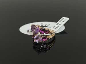 Bijuteria Royal CB : Inel dama aur 18k 9,46gr 10 diamante naturale — miniatura 8