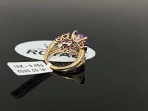 Bijuteria Royal CB : Inel dama aur 18k 9,46gr 10 diamante naturale — miniatura 10